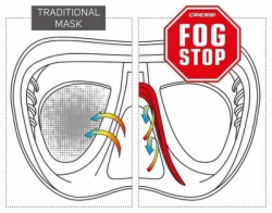 large COMBO SET CRESSI MASK SNORKEL CALIBRO CORSICA balidiveshop 6